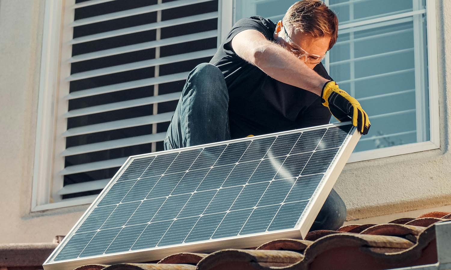 smart technology in a beautiful farmhouse home